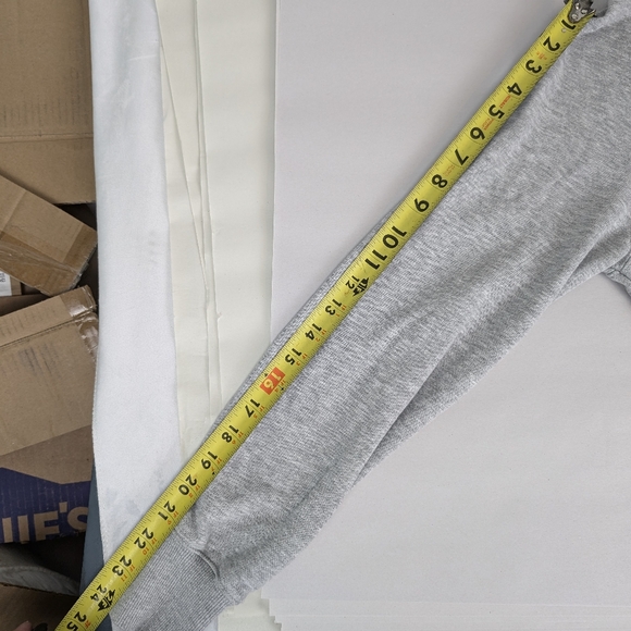 The North Face hoodie sweatshirt, grey, size small - Picture 8 of 8